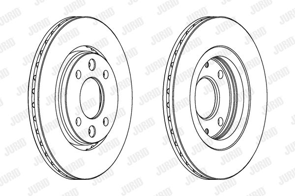 JURID Тормозной диск 561346JC