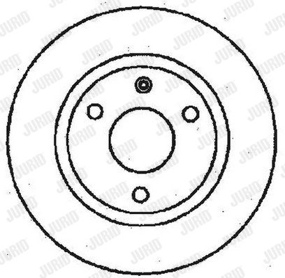 JURID Тормозной диск 561359J
