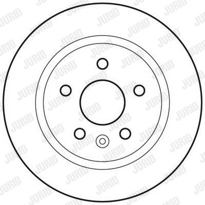 JURID Тормозной диск 562651JC
