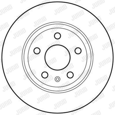 JURID Тормозной диск 562676JC