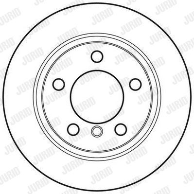 JURID Тормозной диск 562792JC