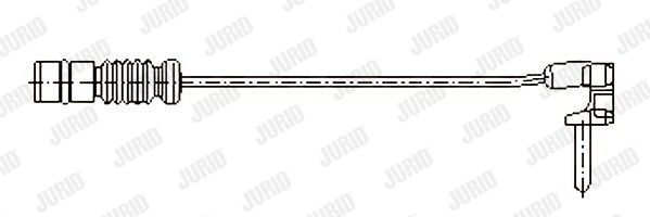 JURID Сигнализатор, износ тормозных колодок 581361