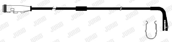 JURID Сигнализатор, износ тормозных колодок 581391