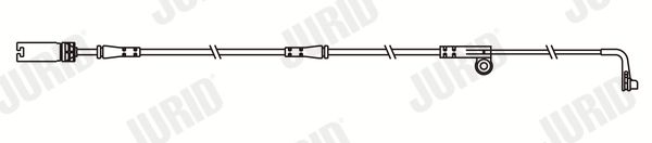 JURID Сигнализатор, износ тормозных колодок 581418