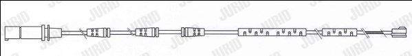 JURID Сигнализатор, износ тормозных колодок 581452