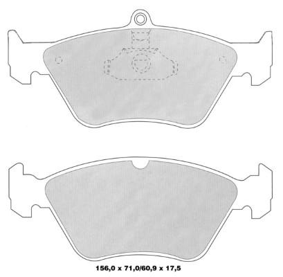 K27 Piduriklotsi komplekt,ketaspidur 481-2141127