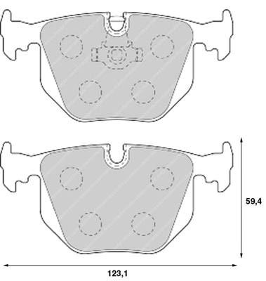 K27 Piduriklotsi komplekt,ketaspidur 481-2148727