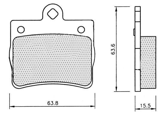 K27 Piduriklotsi komplekt,ketaspidur 481-2190027