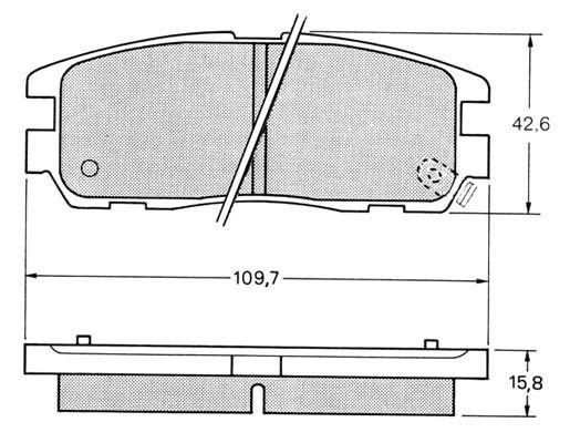 K27 Piduriklotsi komplekt,ketaspidur 481-2258127