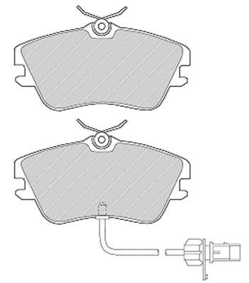 K27 Piduriklotsi komplekt,ketaspidur 481-2344527