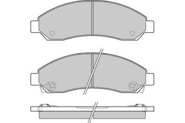 K27 Piduriklotsi komplekt,ketaspidur 481-2437027