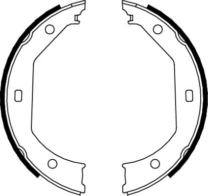 K27 Piduriklotside komplekt,seisupidur 483-1927