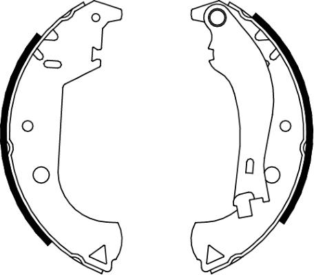 K27 Piduriklotside komplekt 483-34105