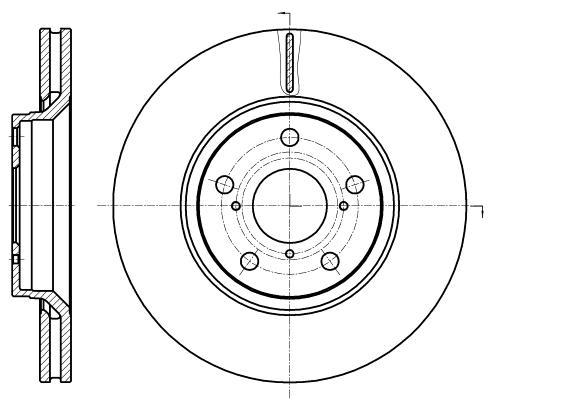 K27 Тормозной диск 491-20658