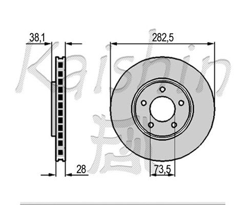 KAISHIN Piduriketas CBR066