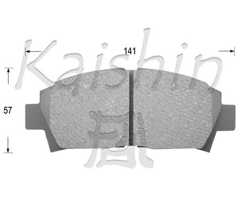 KAISHIN Piduriklotsi komplekt,ketaspidur FK2108