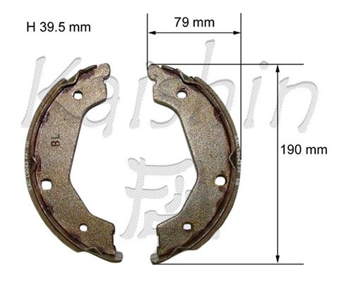 KAISHIN Piduriklotside komplekt K10021