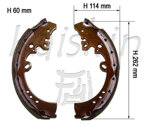 KAISHIN Комплект тормозных колодок K2395