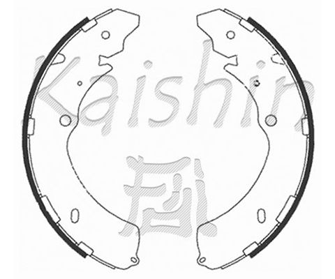 KAISHIN Piduriklotside komplekt K4467