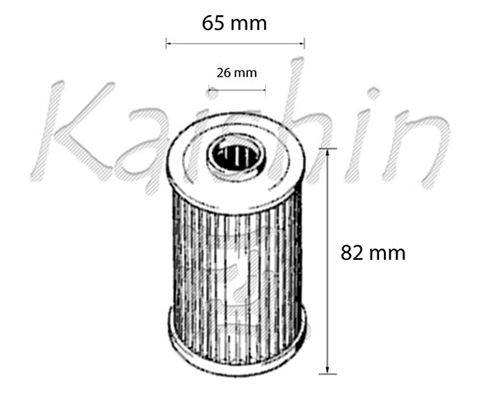 KAISHIN Õlifilter O961