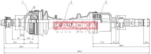 KAMOKA Veovõll CT1138925A