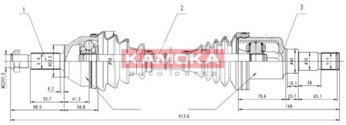 KAMOKA Veovõll FD1138927