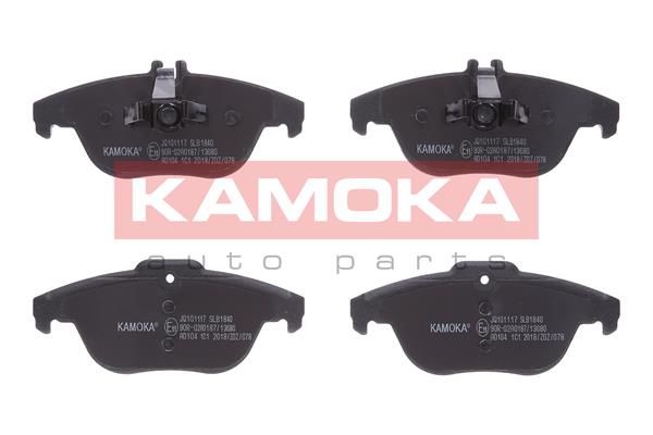KAMOKA Комплект тормозных колодок, дисковый тормоз JQ101117