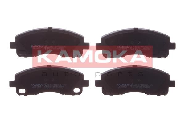 KAMOKA Комплект тормозных колодок, дисковый тормоз JQ101121