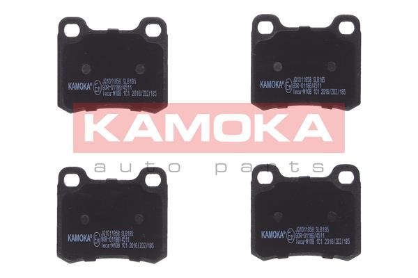 KAMOKA Комплект тормозных колодок, дисковый тормоз JQ1011958