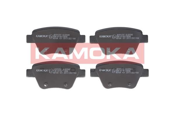 KAMOKA Комплект тормозных колодок, дисковый тормоз JQ101237