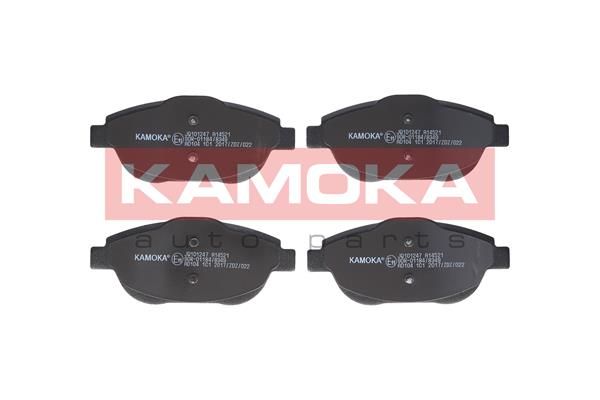 KAMOKA Комплект тормозных колодок, дисковый тормоз JQ101247