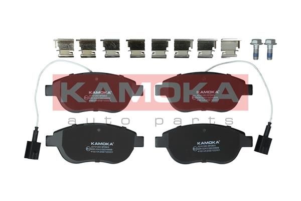 KAMOKA Комплект тормозных колодок, дисковый тормоз JQ101283