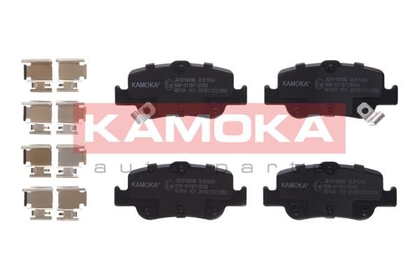 KAMOKA Комплект тормозных колодок, дисковый тормоз JQ1018096