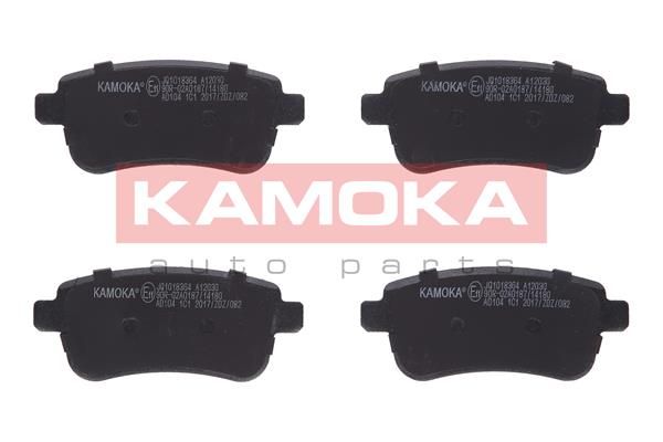 KAMOKA Комплект тормозных колодок, дисковый тормоз JQ1018364