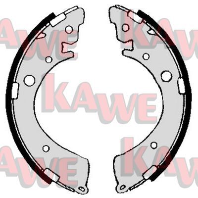 KAWE Комплект тормозных колодок 05360
