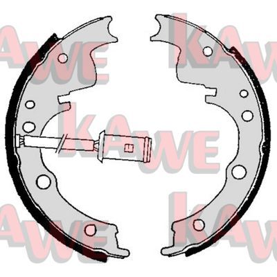 KAWE Комплект тормозных колодок 06060