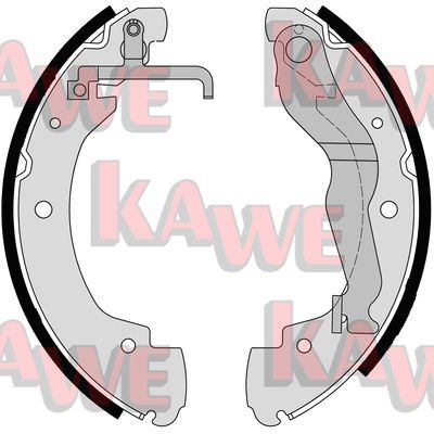 KAWE Комплект тормозных колодок 06910