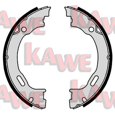 KAWE Комплект тормозных колодок, стояночная тормозная с 08720