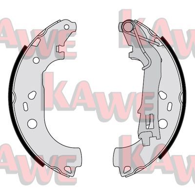KAWE Комплект тормозных колодок 09290