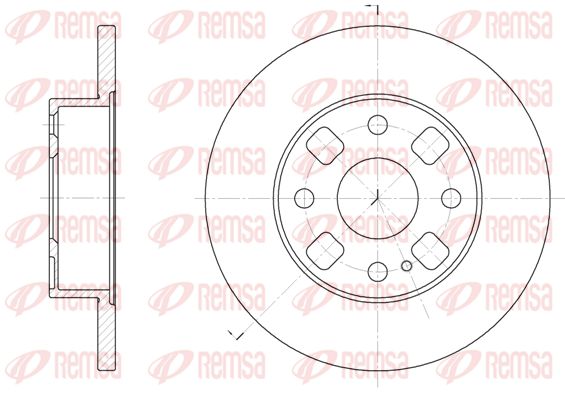 KAWE Piduriketas 6054 00