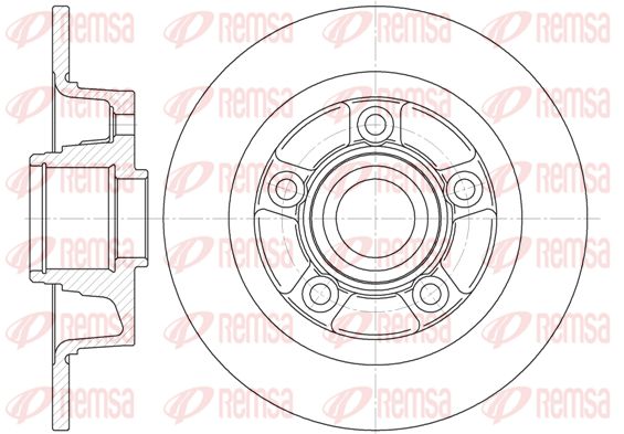 KAWE Piduriketas 61115 00