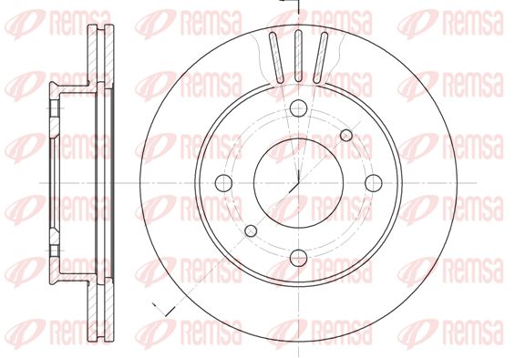 KAWE Piduriketas 6113 10