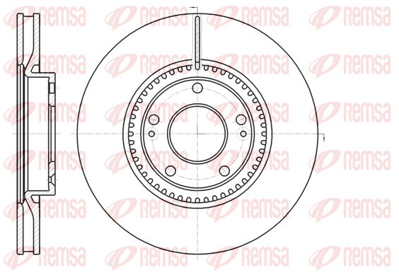 KAWE Piduriketas 61217 10