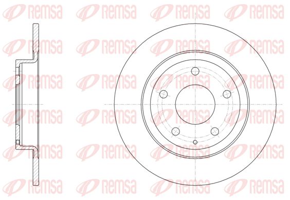 KAWE Piduriketas 61519 00