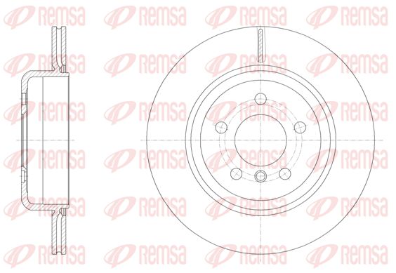 KAWE Piduriketas 61550 10