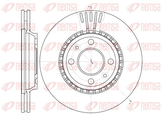 KAWE Piduriketas 6299 10