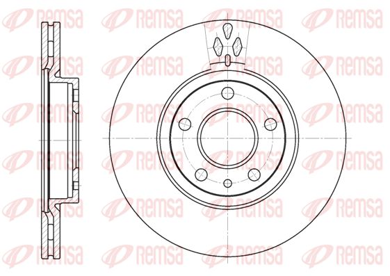 KAWE Piduriketas 6442 10