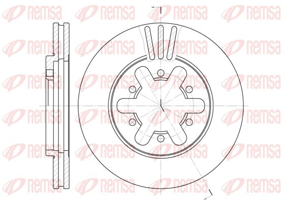 KAWE Piduriketas 6450 10