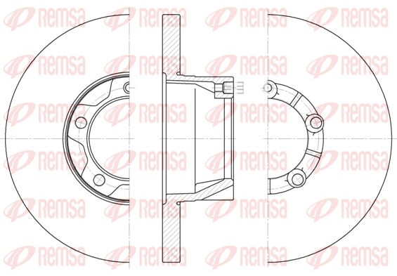 KAWE Piduriketas 6543 00