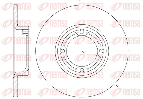 KAWE Piduriketas 6832 00